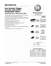 DataSheet MC74HCT14A pdf